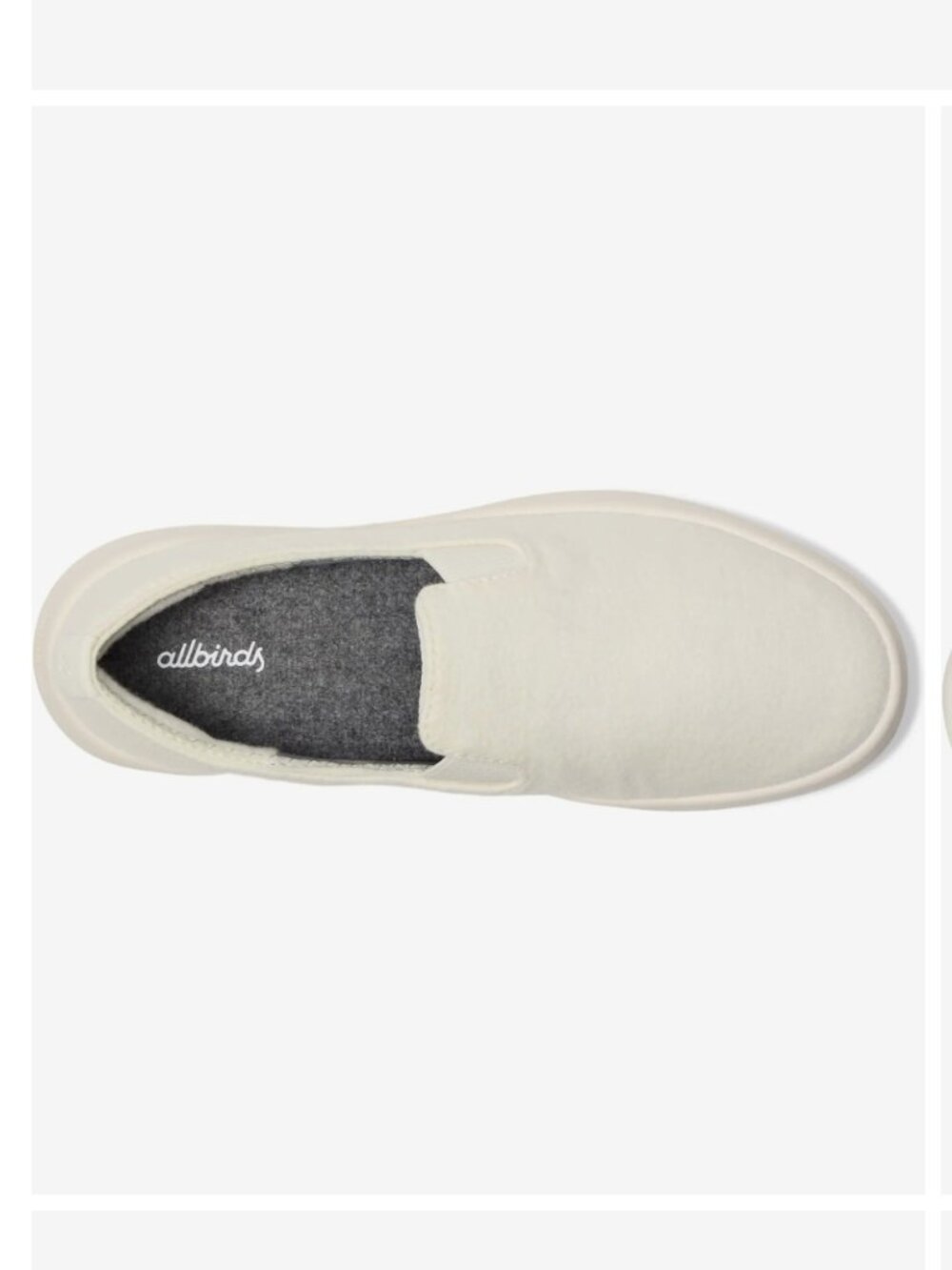 Women's Allbirds Wool Loungers Merino Wool Cruiser Slip-On Shoe